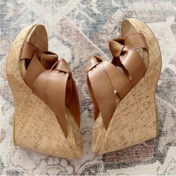 Kork Ease Sammi Cork Wedge Sandals Size 9 New - Picture 6 of 7